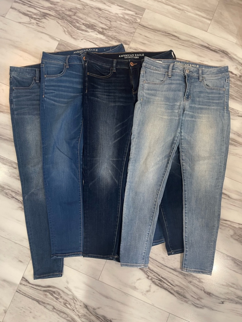 American Eagle Outfitters jeggings 8 short bundle